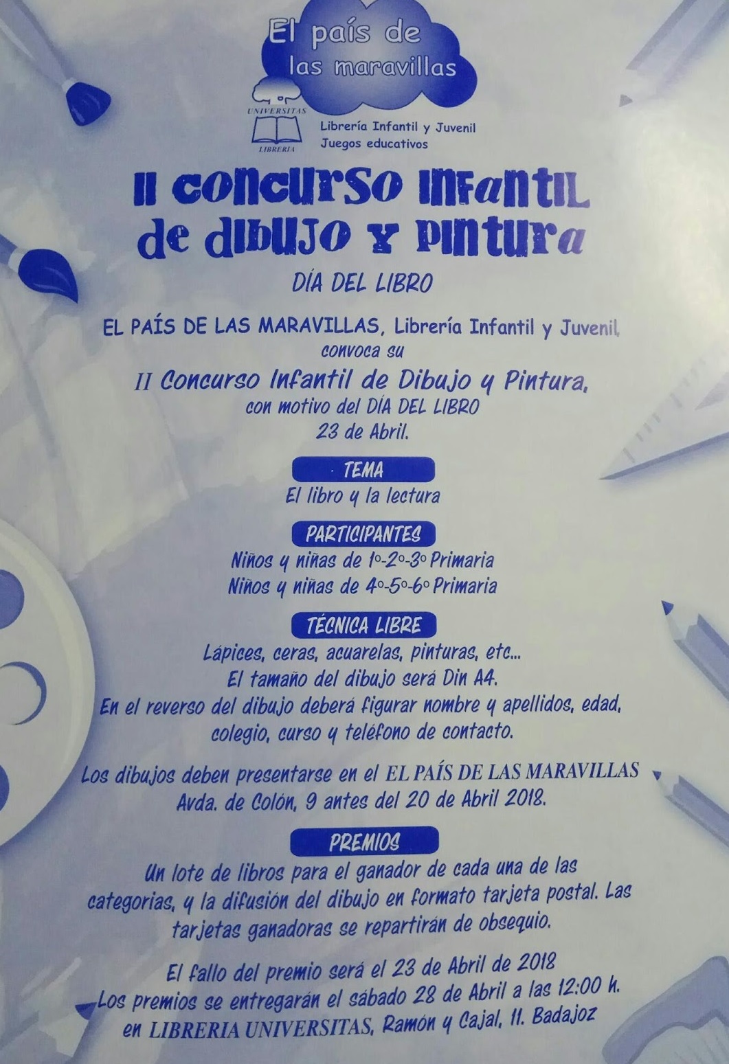 cartel concurso universitas 2018