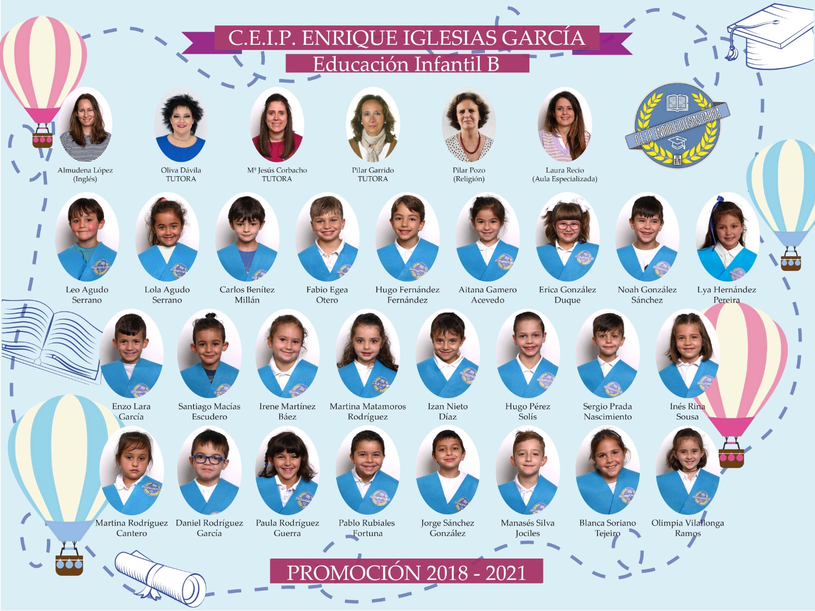 Orla infantil 5 B con Oliva